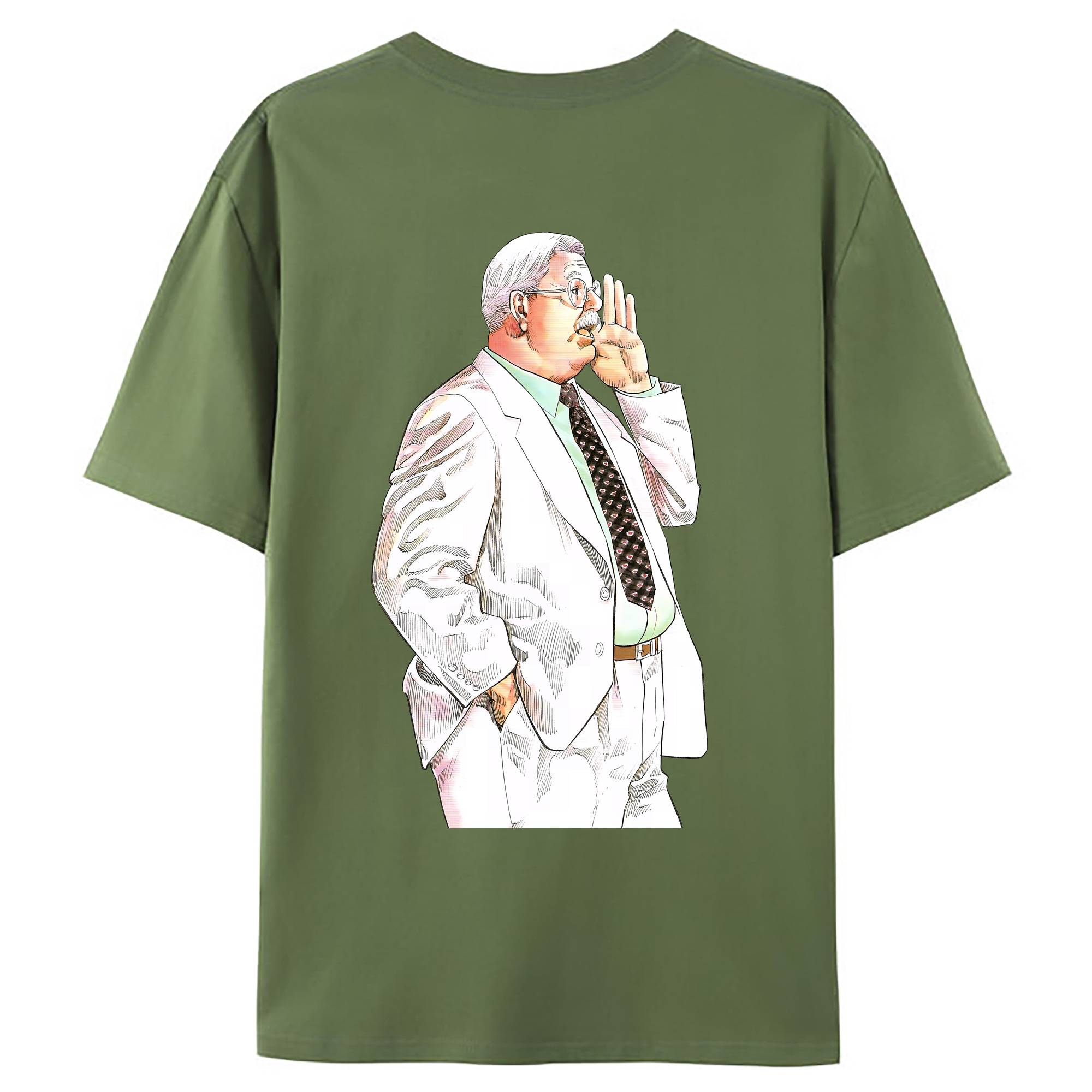 （画像用） SLAM DUNK／スラムダンク 綿100％ メンズ半袖Tシャツ（バックプリント） 通気性